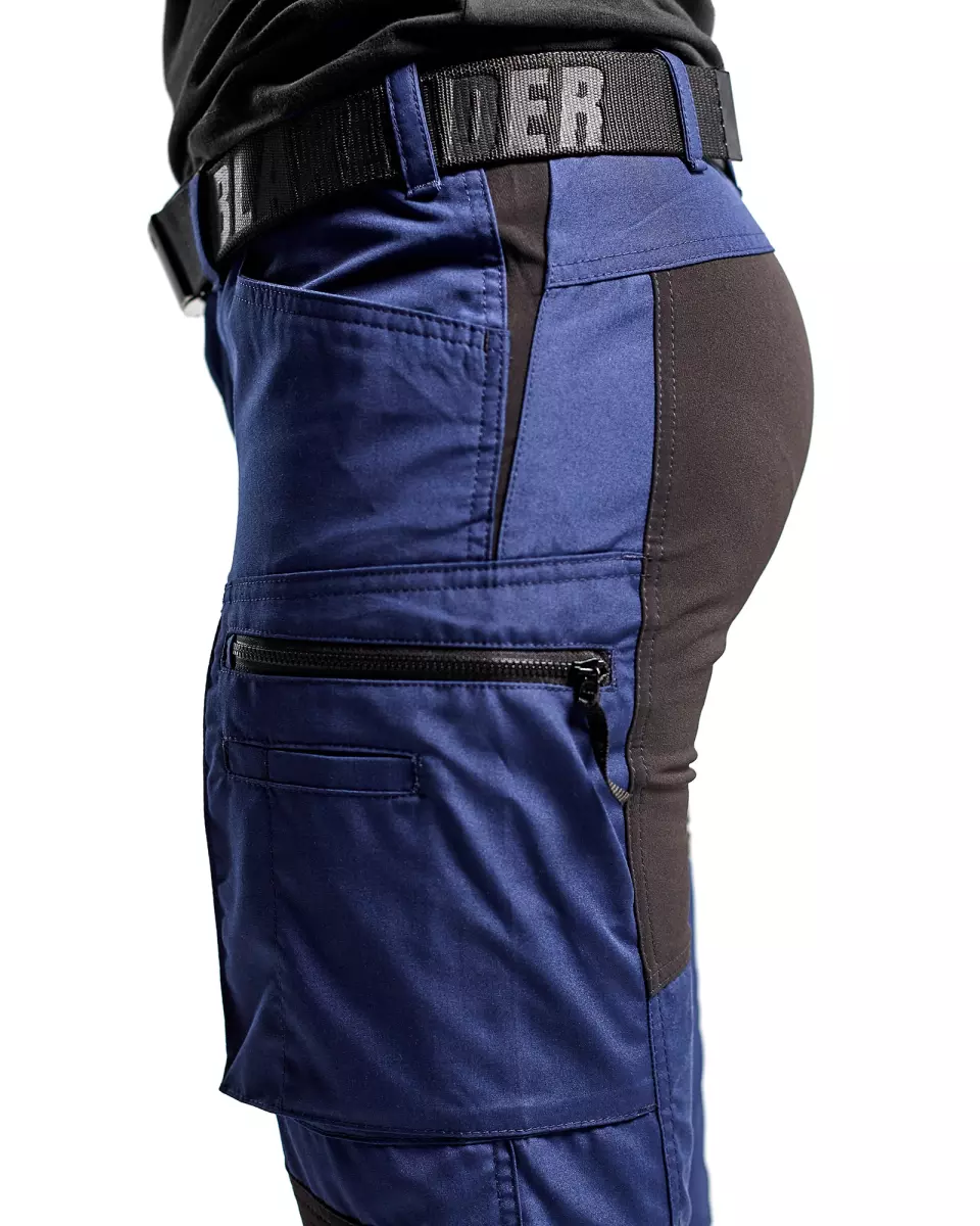 Blaklader 715918458999, Damen Stretch Arbeitshose, Marineblau/Schwarz, image 6, gallery thumbnail