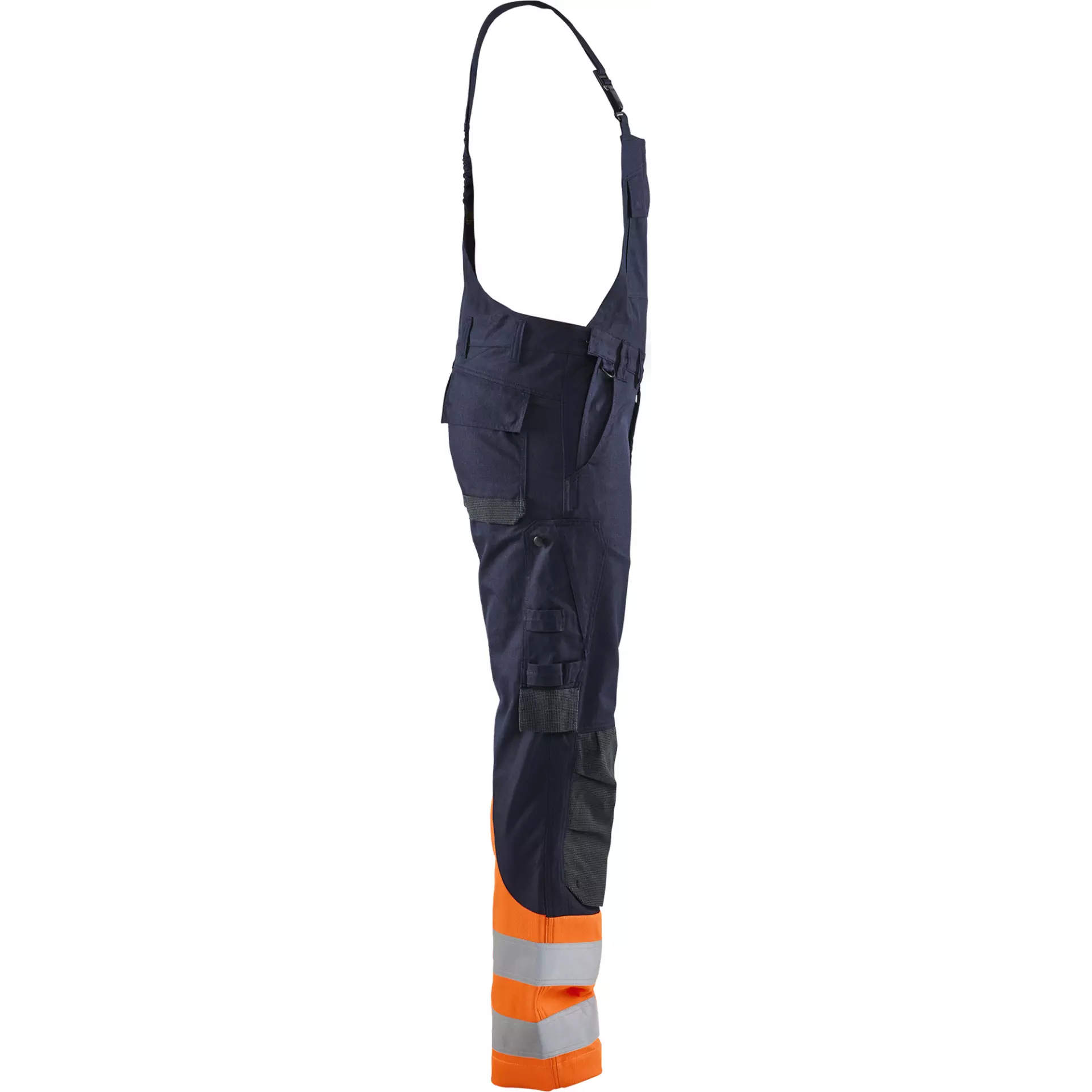 Blåkläder 288815138953, Multinorm Latzhose, Marineblau/Orange, image 5