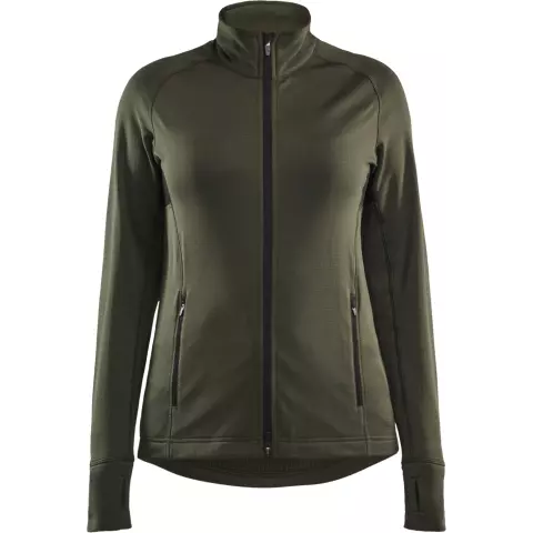 Blaklader STRIKER Women's Fleece Jacket, Forest Green