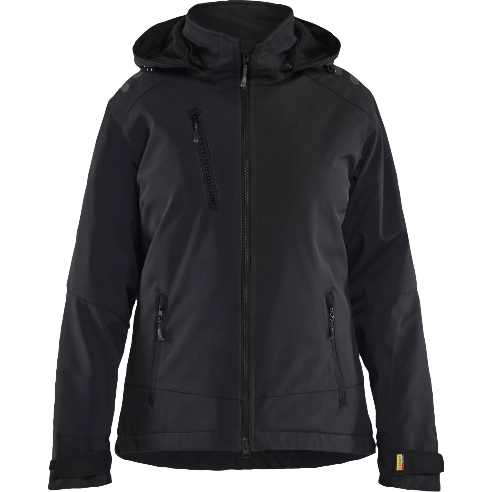 Blaklader 475125139999, Women's Lightly Lined Softshell Winter Jacket, Black