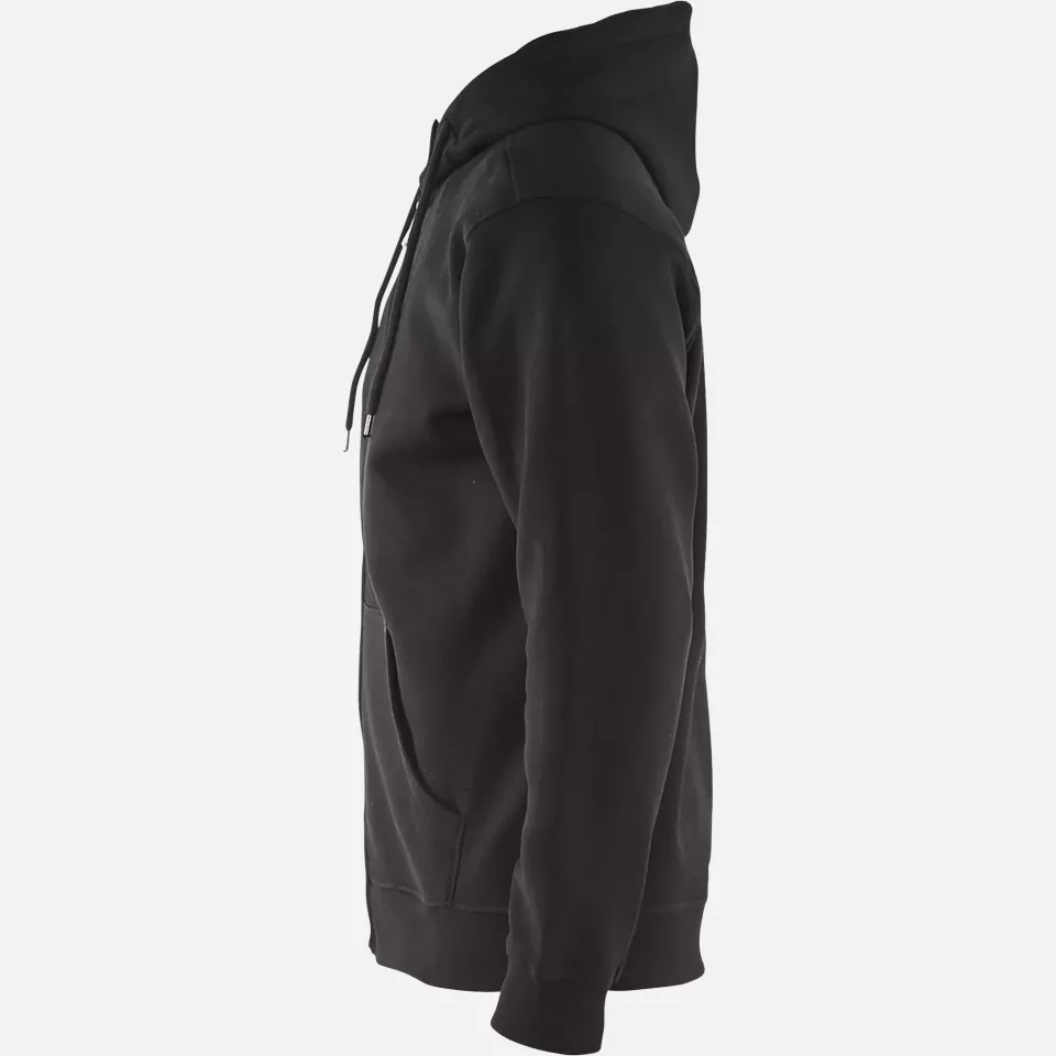Blaklader 336610489900, Sweatshirt mit Kapuze und Reißverschluss, Schwarz, image 3, gallery thumbnail