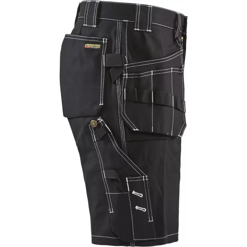 Blåkläder 153413709900, Handwerker Shorts, Schwarz, image 2, gallery thumbnail