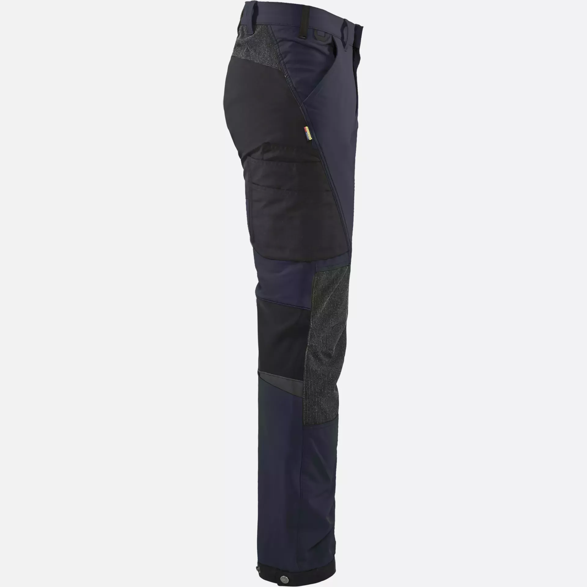 Blaklader 142216458699, 4-Wege-Service Stretch Arbeitshose, Dunkel Marineblau/Schwarz, image 2