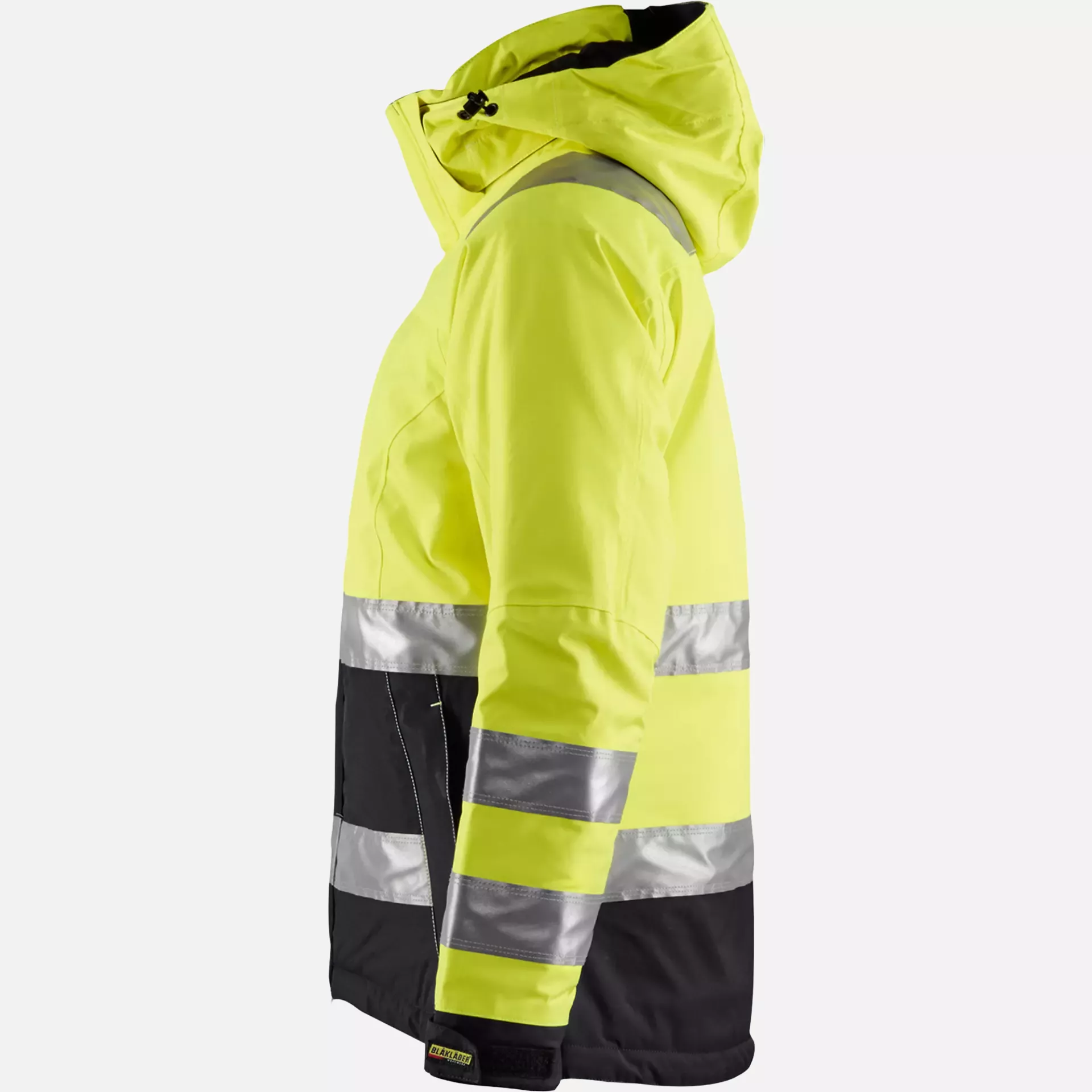 Blaklader 487219873399, High Vis Ladies Winter Jacket, Yellow/Black, image 3