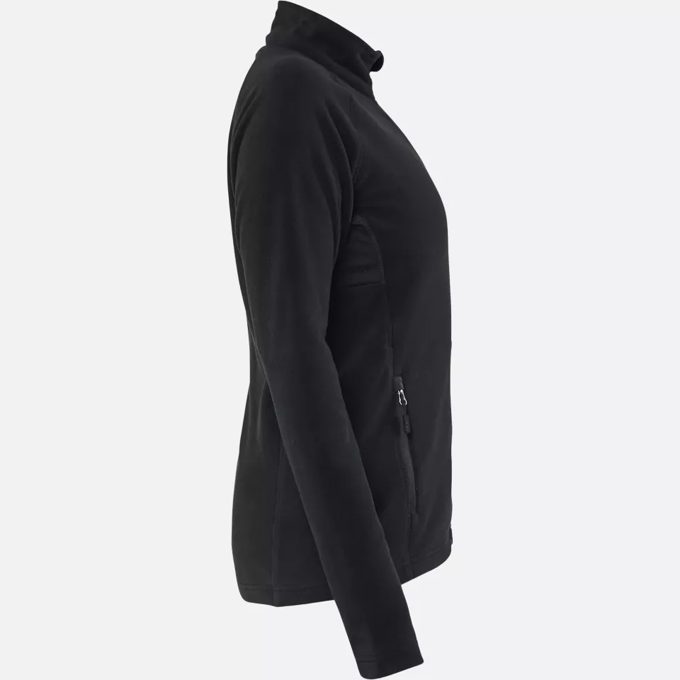Blaklader 472210109900, Ladies Microfleece Jacket, Black, image 2, gallery thumbnail