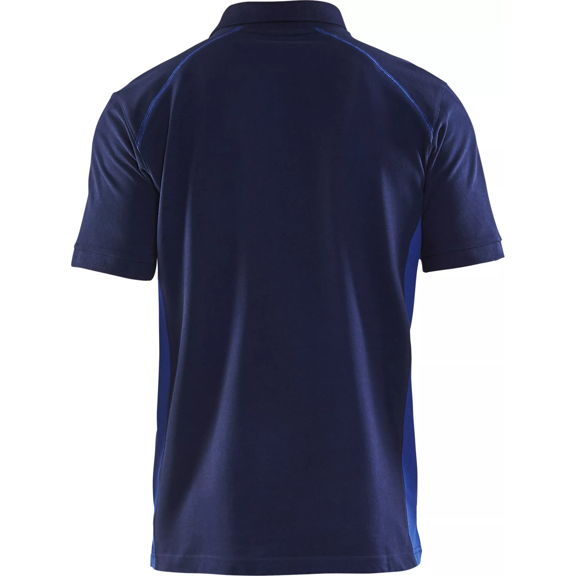 Blaklader 332410508985, Polo Shirt, Navy Blue/Royal Blue, image 4