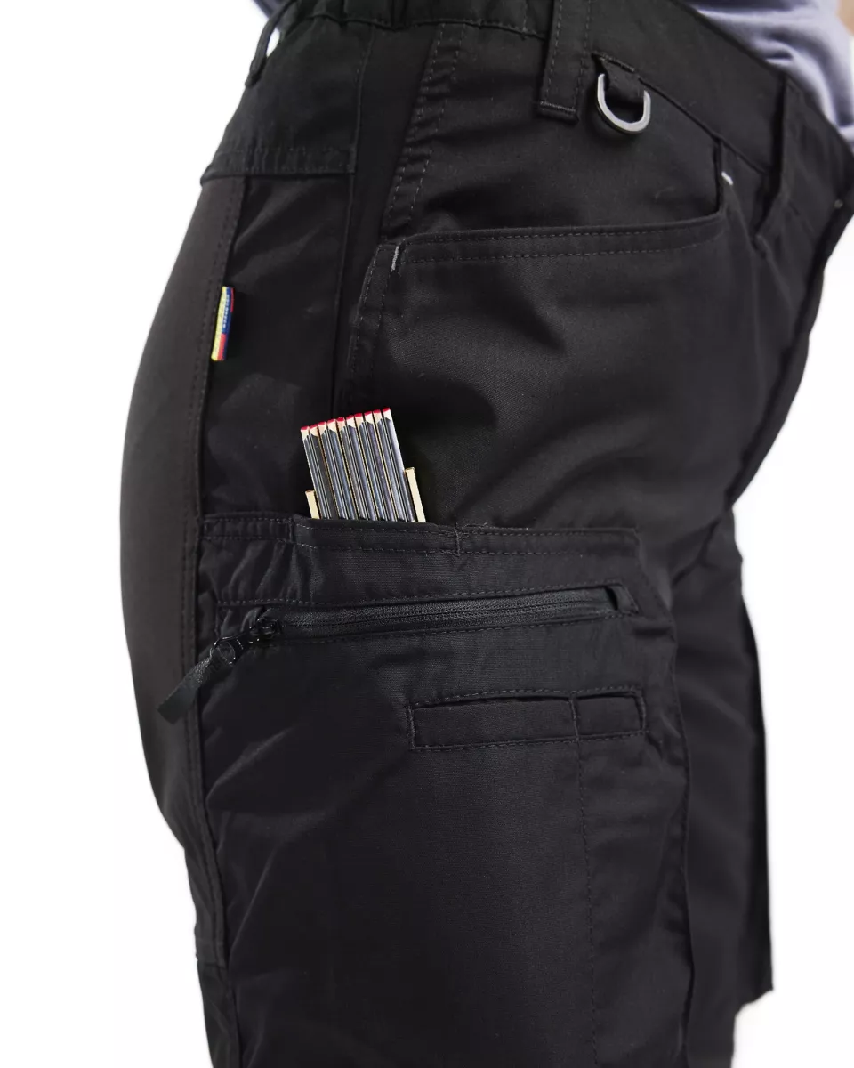 Blaklader 715918459900, Damen Stretch Arbeitshose, Schwarz, image 5, gallery thumbnail