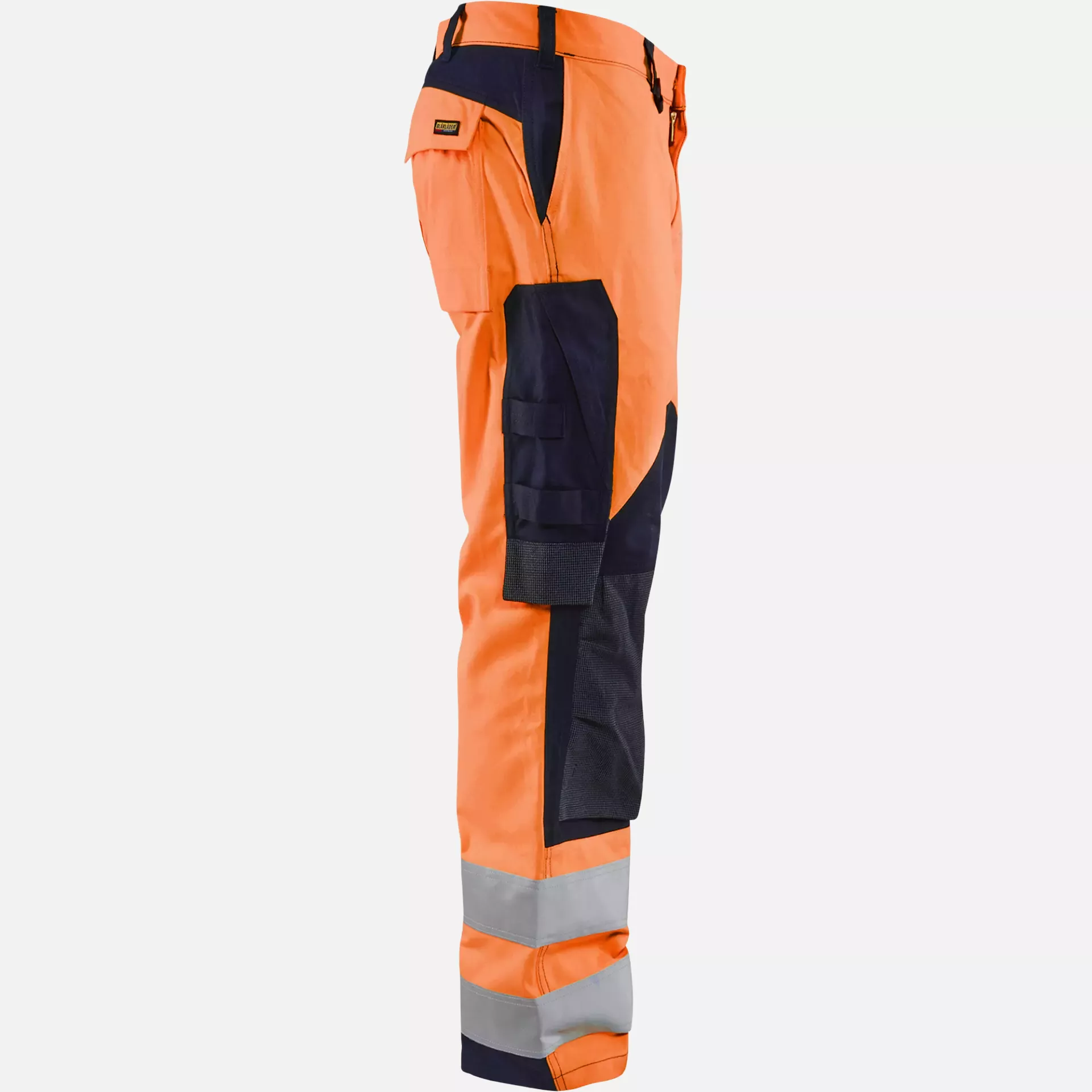 Blaklader 158815135389, Multinorm Work Trousers, Orange/Navy Blue, image 2