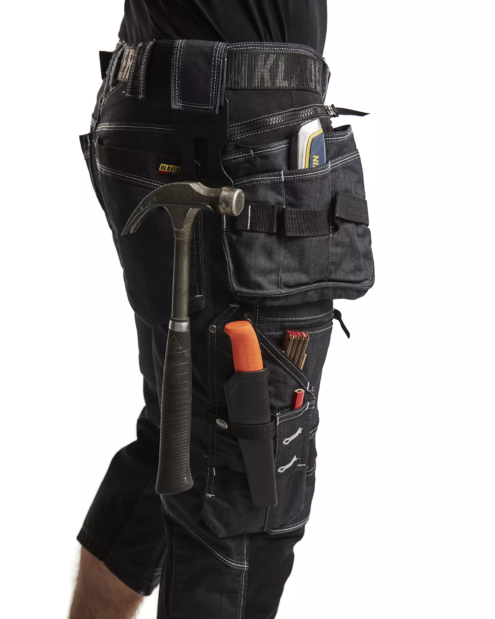 Blaklader 199111418999, X1900 Stretch Piratenhose, Marineblau/Schwarz, image 7