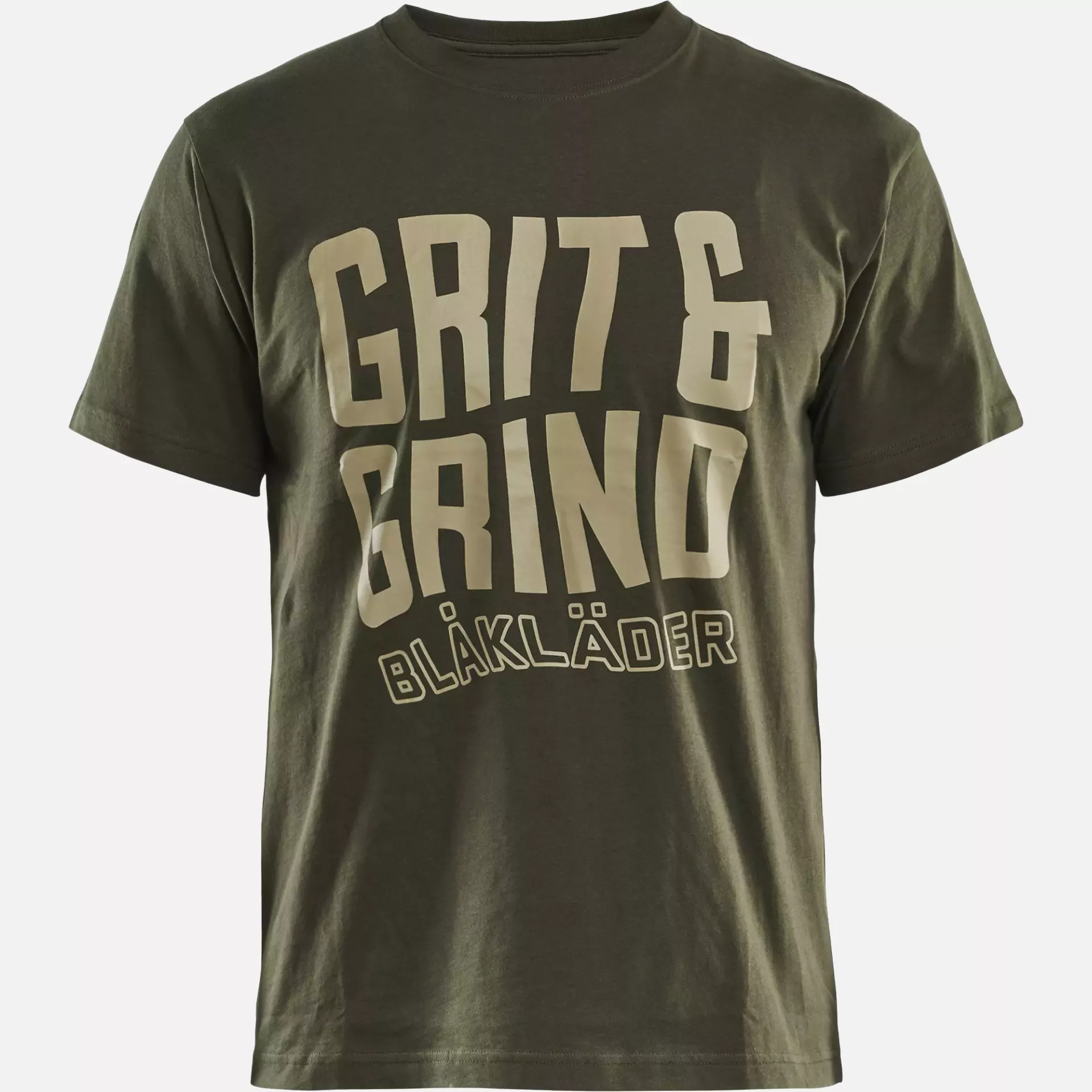 Blaklader 942110424209, Grit and Grind T-Shirt, Forest Green, image 1