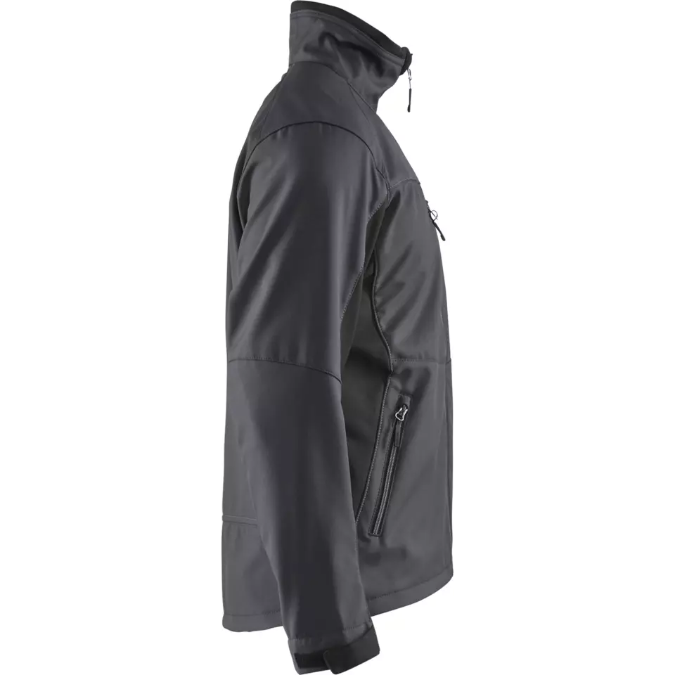 Blaklader 495025169699, Softshell Jacke, Mittelgrau/Schwarz, image 2, gallery thumbnail