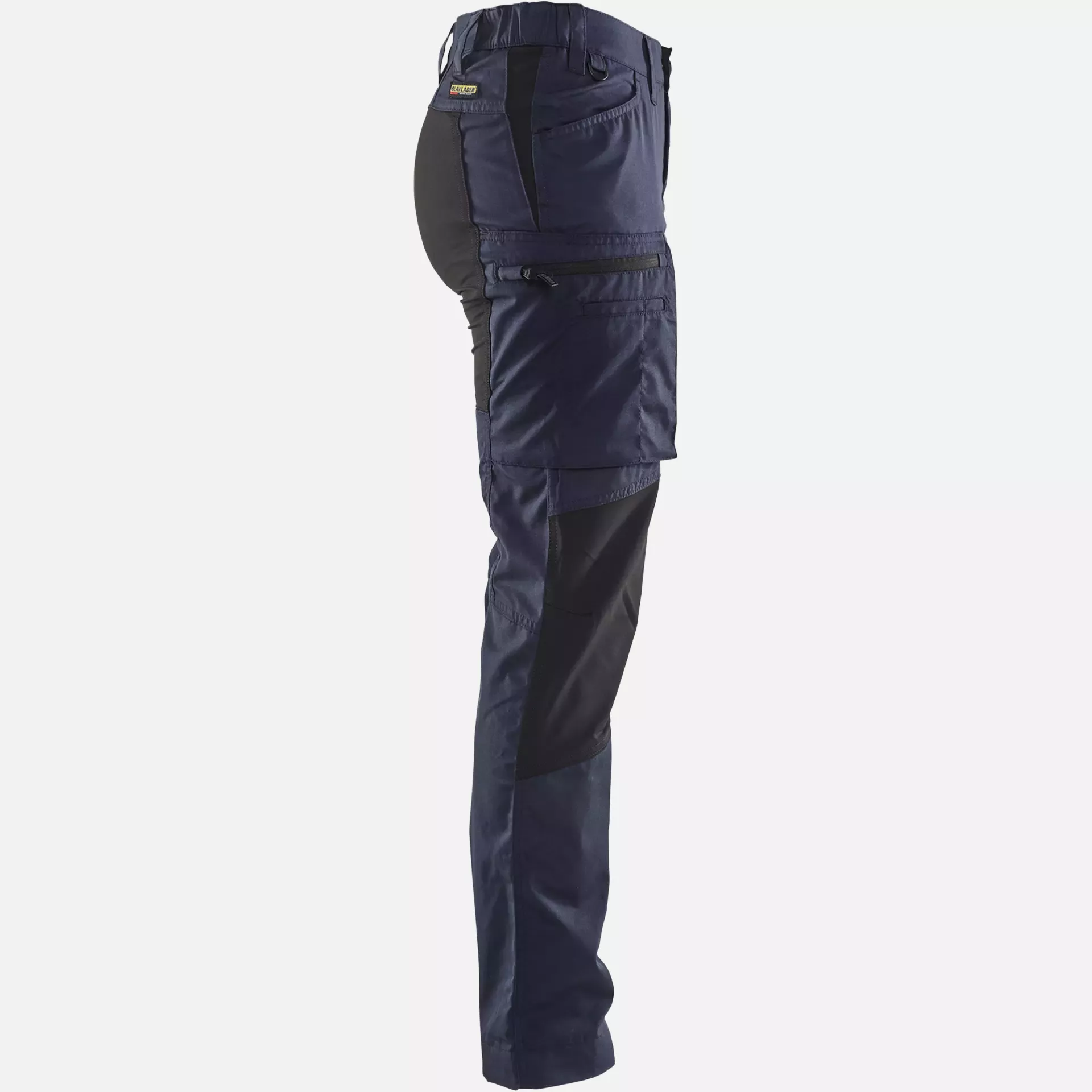 Blaklader 715918458699, Ladies Stretch Work Trousers, Dark Navy/Black, image 2