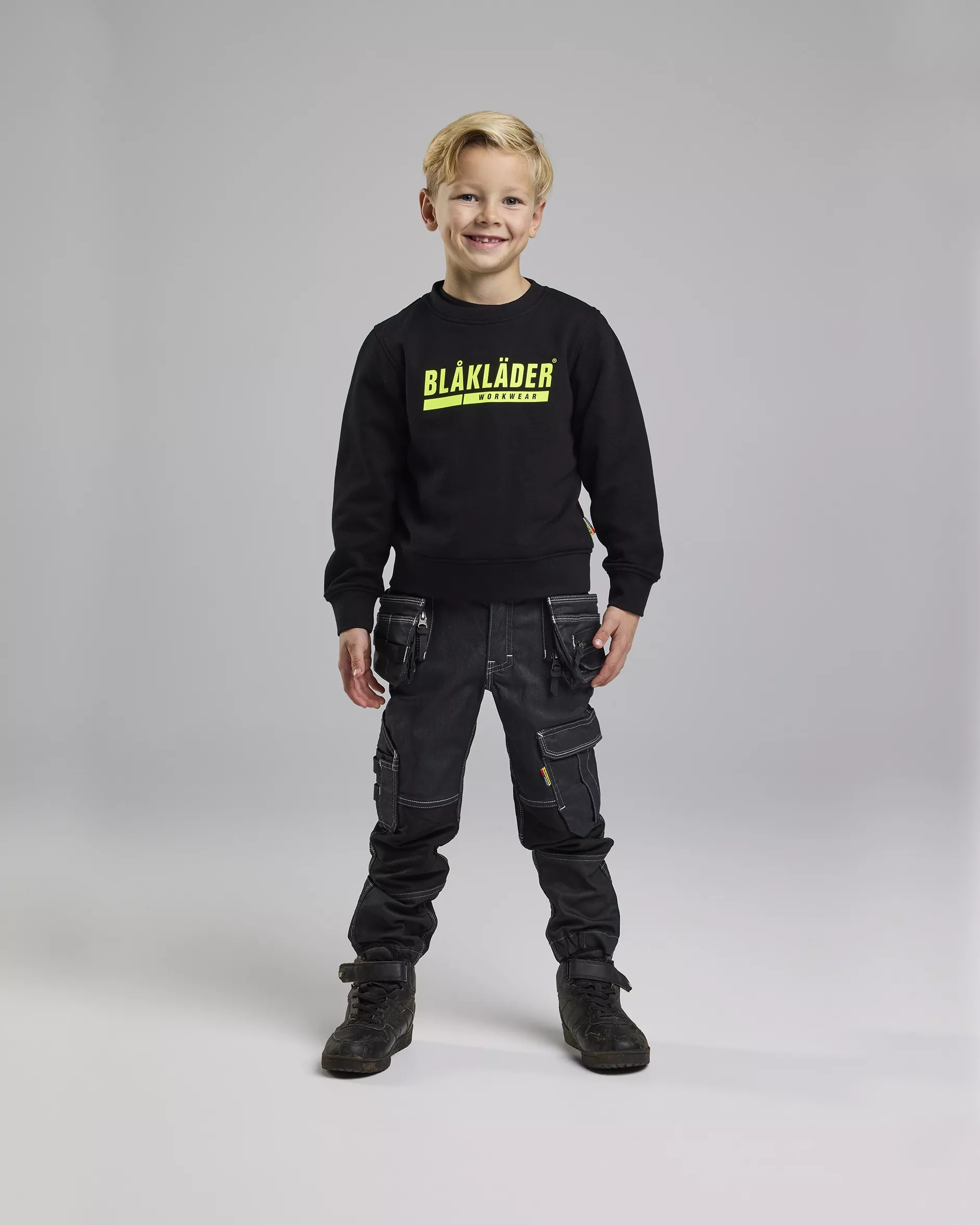 Blaklader 522511478999, X1900 Kinder Handwerker Arbeitshose Stretch, Marineblau/Schwarz, image 5