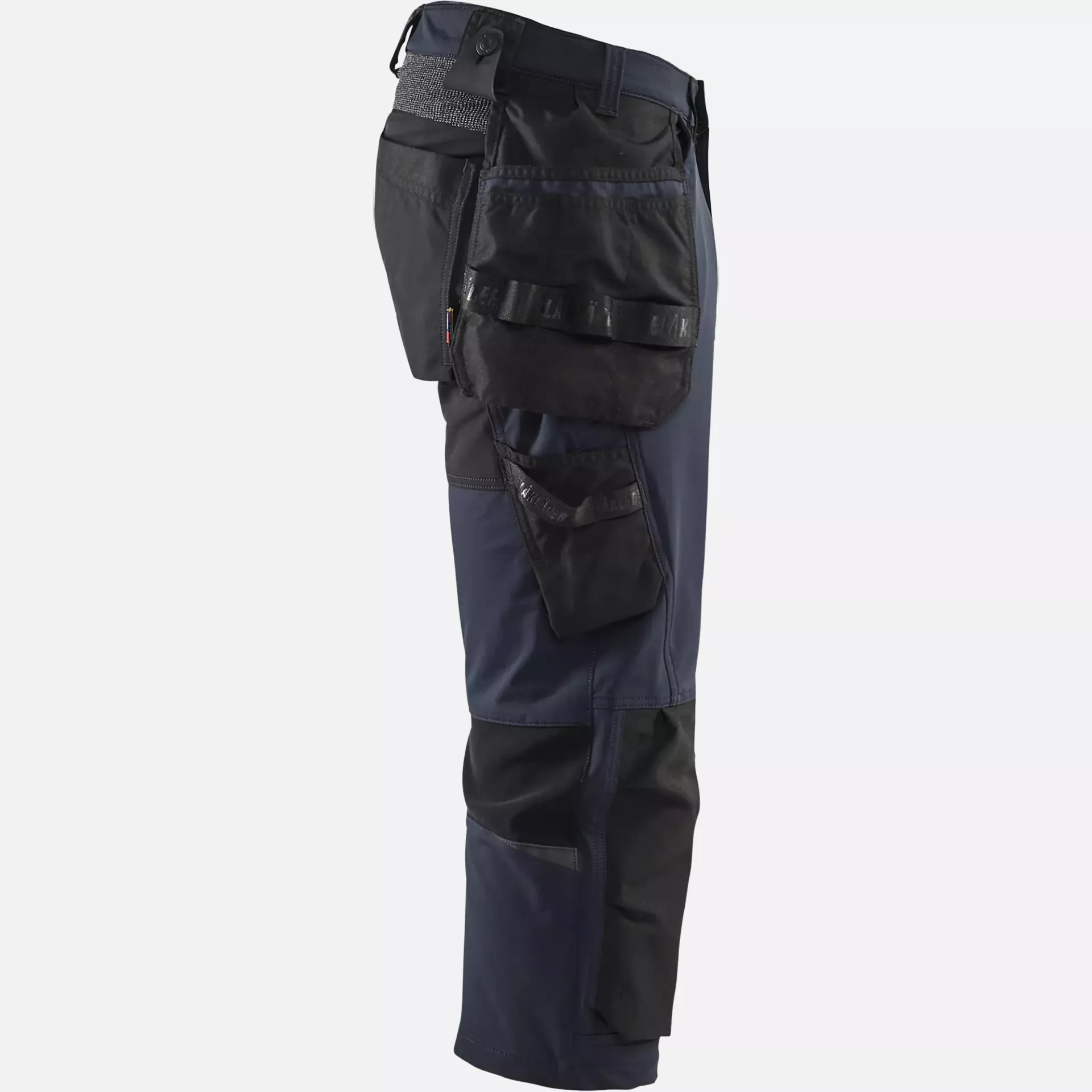 Blaklader 152116458699, 4-Way Stretch Craftsman Pirate Trousers, Dark Navy/Black, image 2