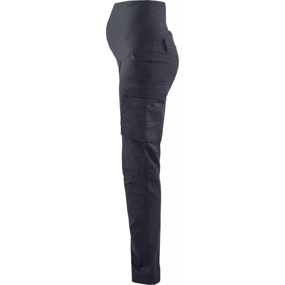 Blaklader 710118308600, Service Maternity Trousers Stretch, Dark Navy, image 3, gallery thumbnail