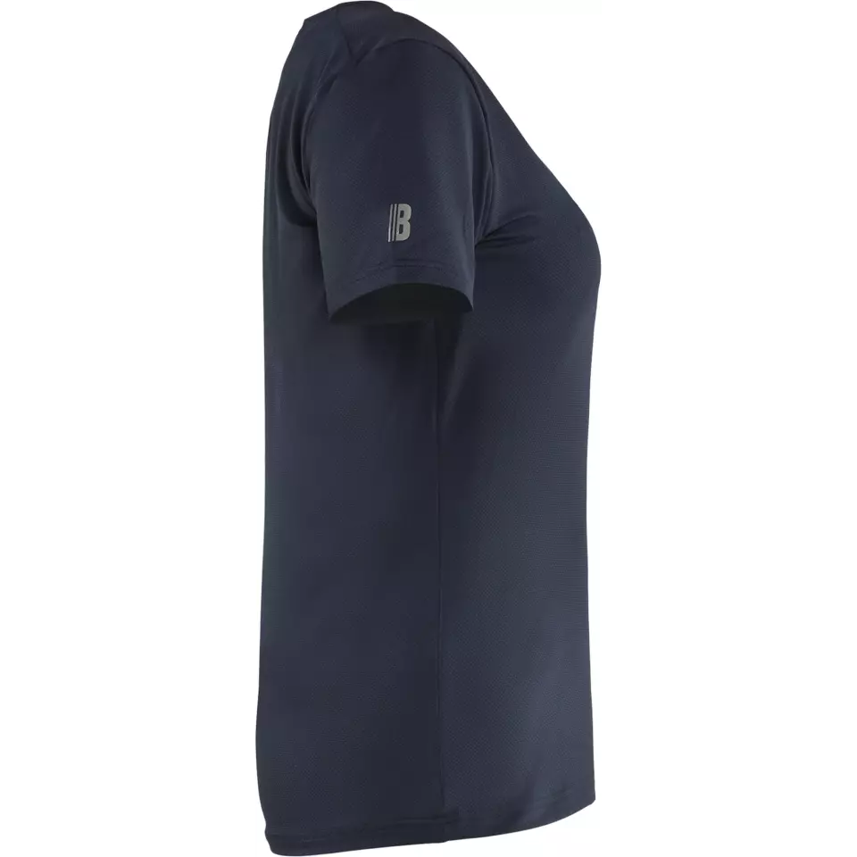 Blåkläder 342611268600, Women's Functional UV Protection T-Shirt, Dark Navy Blue, image 2, gallery thumbnail