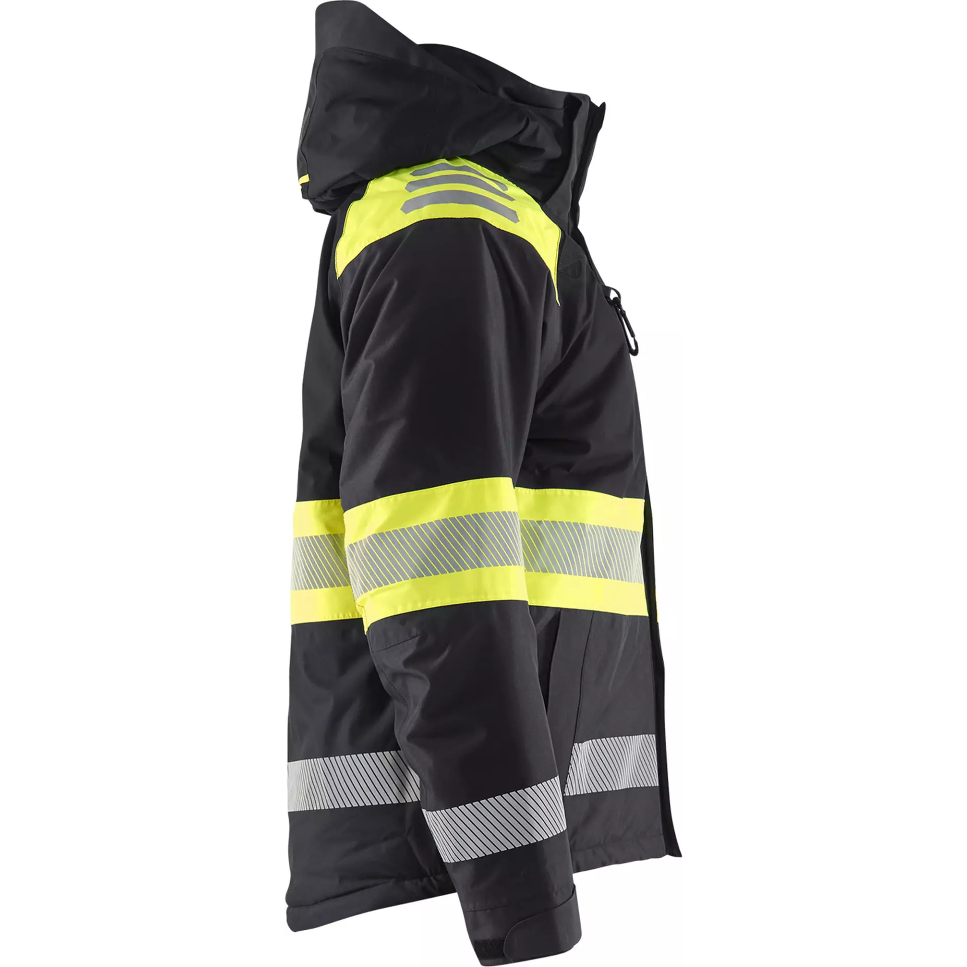 Blaklader 448019779933, High Vis Winterjacke, Schwarz/Gelb, image 2