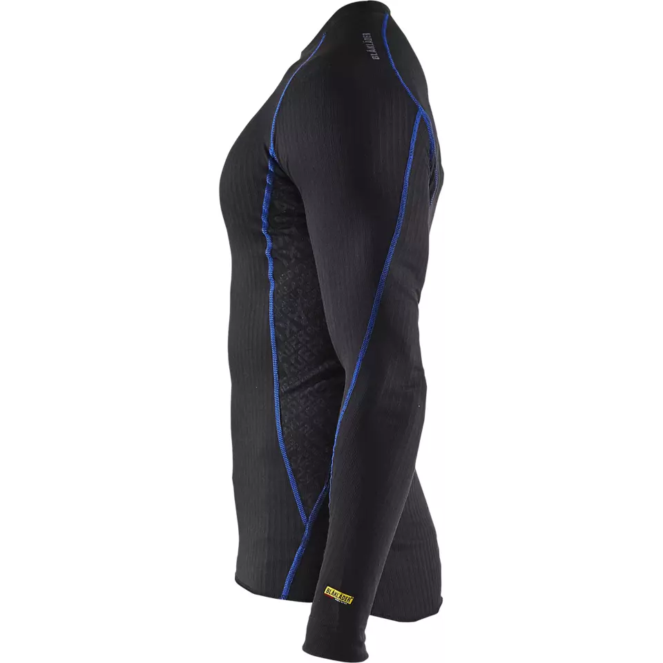 Blaklader 681017079985, LIGHT Underwear Set, Black/Cornflower Blue, image 4, gallery thumbnail