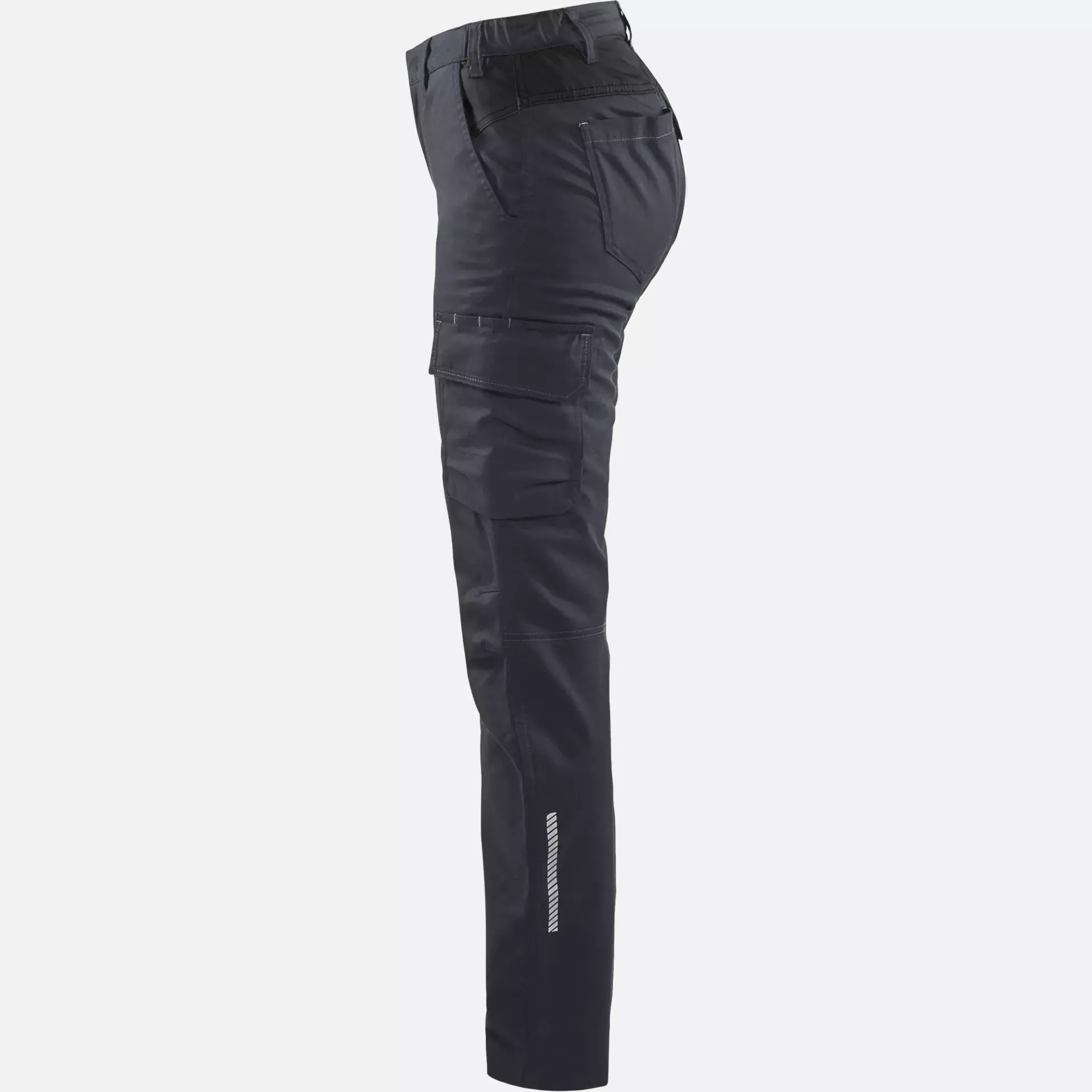 Blaklader 714418329699, Women's Stretch Industry Work Trousers, Medium Grey/Black, image 3