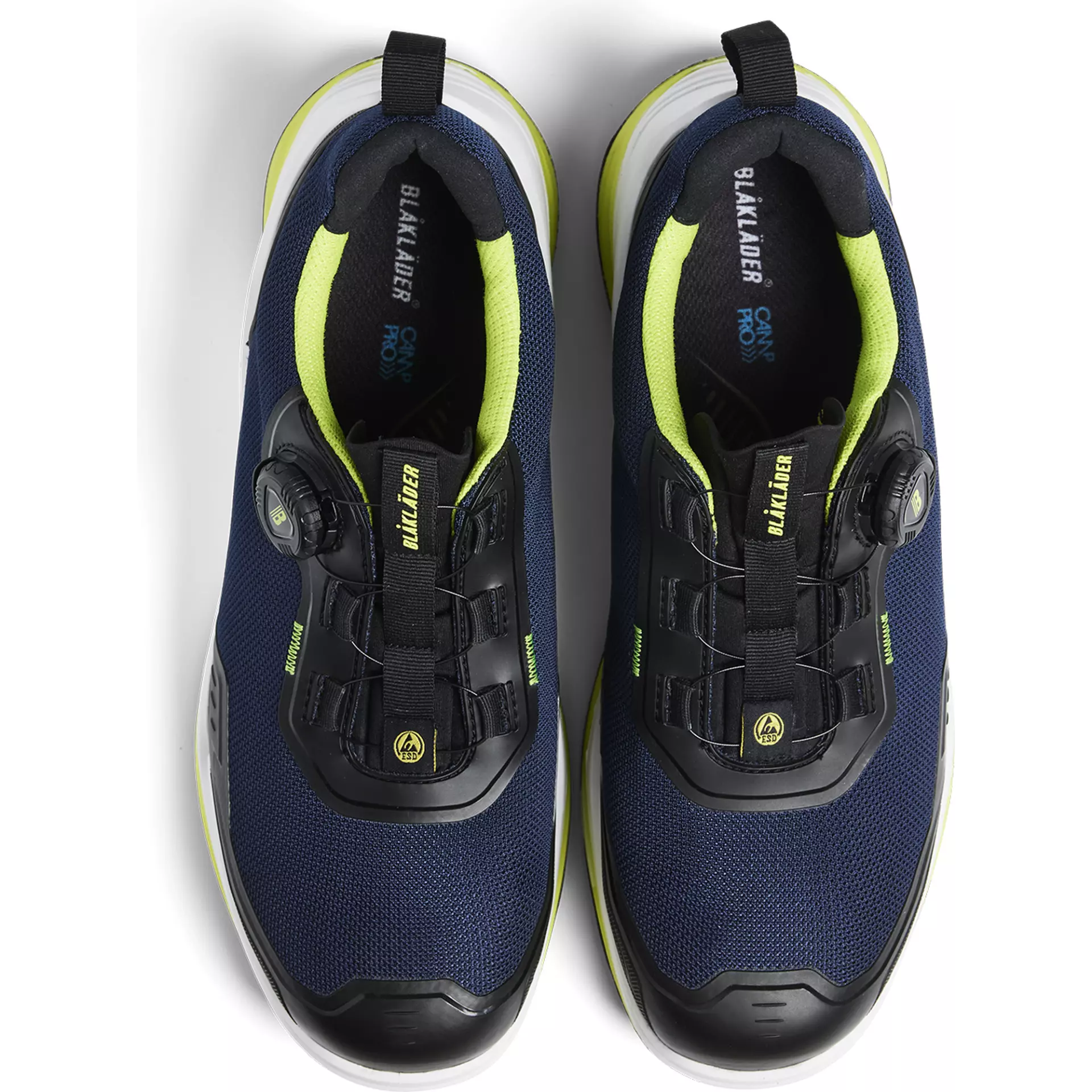 Blaklader 248600008643, STRIKER Sicherheitsschuh, Dunkelblau/Limettengrün, image 2