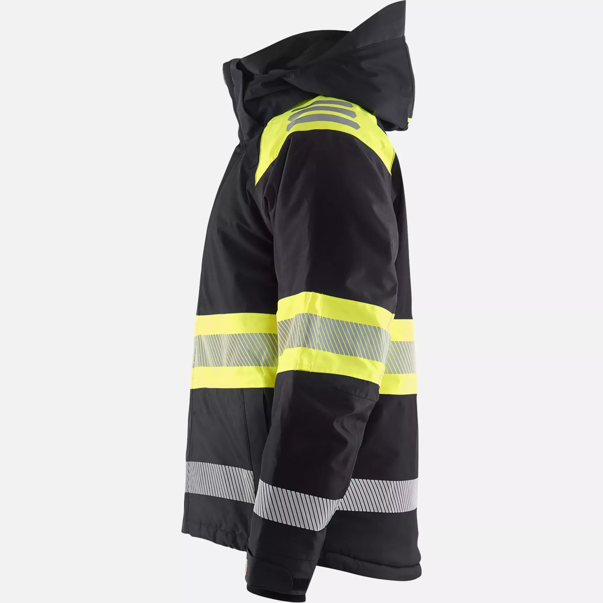 Blaklader 448019779933, High Vis Winter Jacket, Black/Yellow, image 3