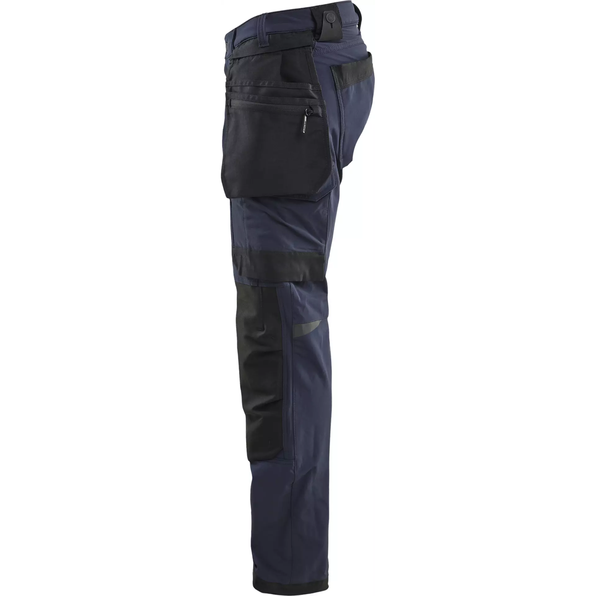 Blåkläder 172016458699, 4-Way Stretch Craftsman Work Trousers, Dark Navy/Black, image 3