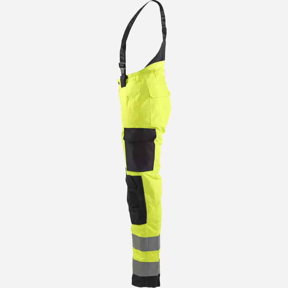 Blaklader 788519773399, High Vis Damen Winter Arbeitshose, Gelb/Schwarz, image 3, gallery thumbnail