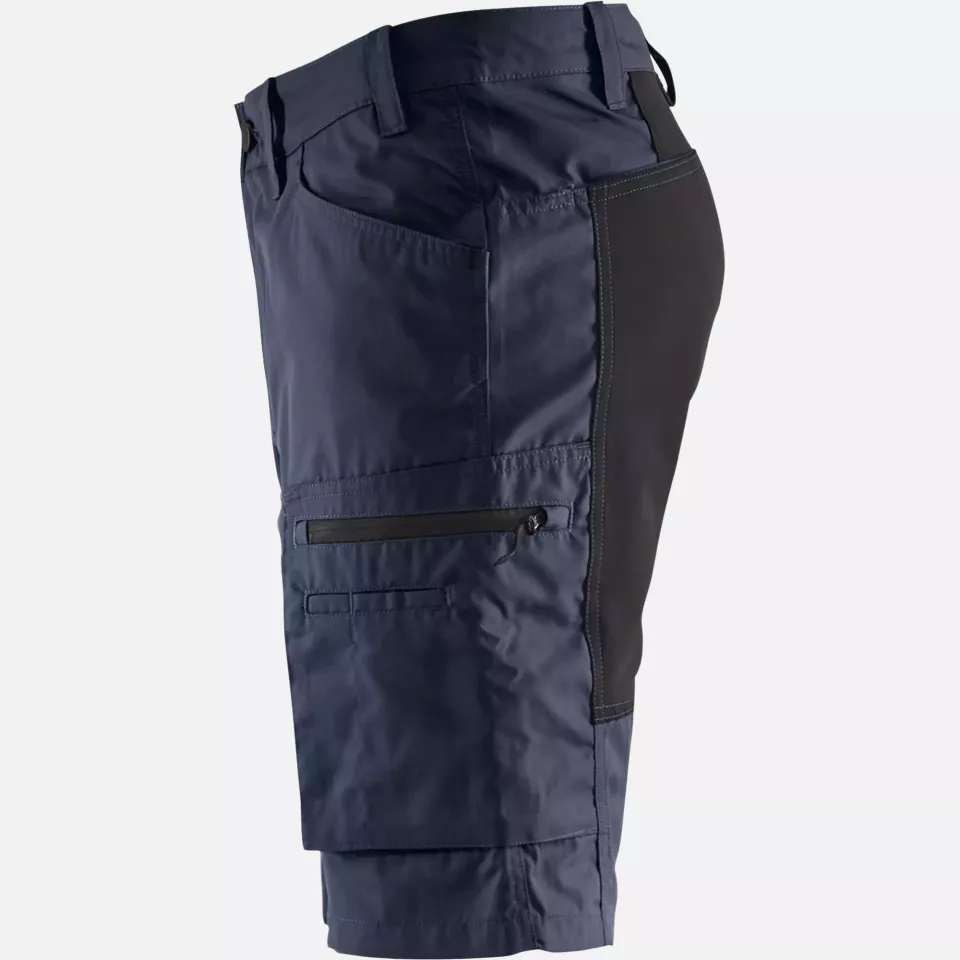 Blaklader 144918458699, Stretch Shorts, Dunkel Marineblau/Schwarz, image 3, gallery thumbnail