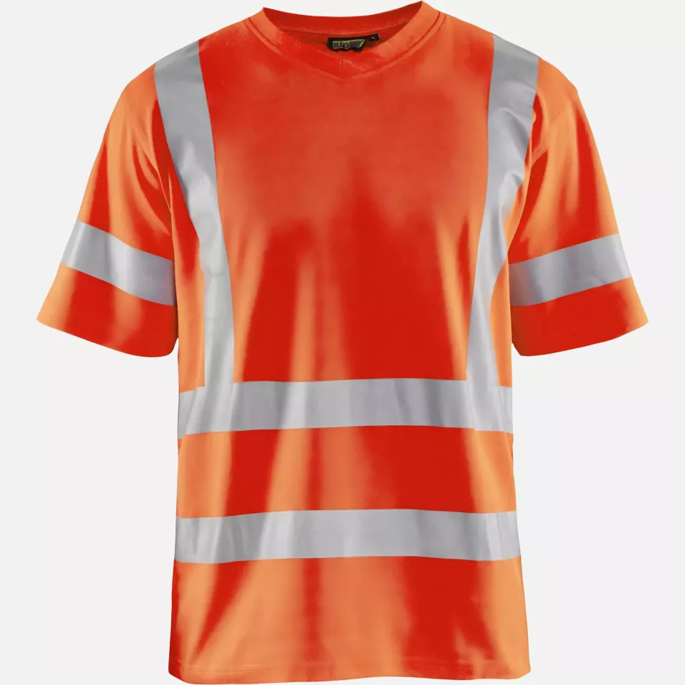 Blaklader 338010705300, High Vis UV Protection T-Shirt, Orange, image 1, gallery thumbnail