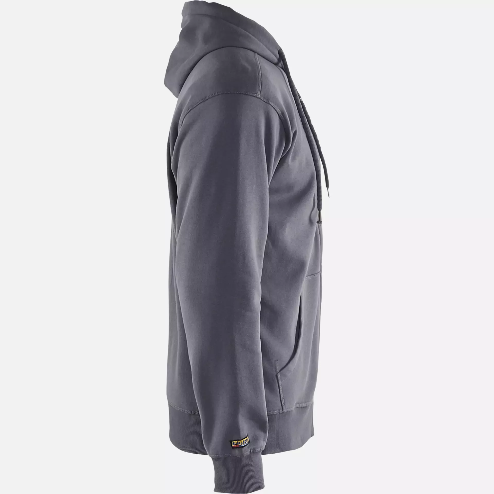 Blaklader 336610489400, Sweatshirt mit Kapuze und Reißverschluss, Grau, image 2