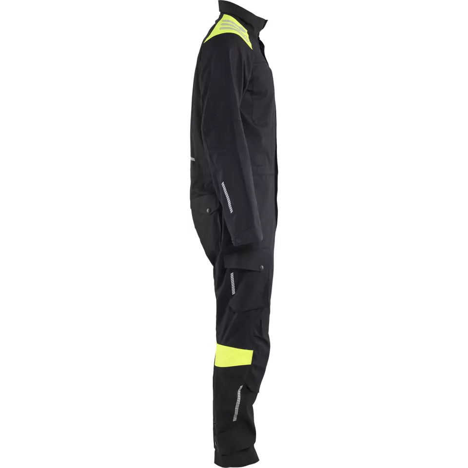 Blåkläder 607715129933, Overall, Schwarz/Gelb, image 2, gallery thumbnail