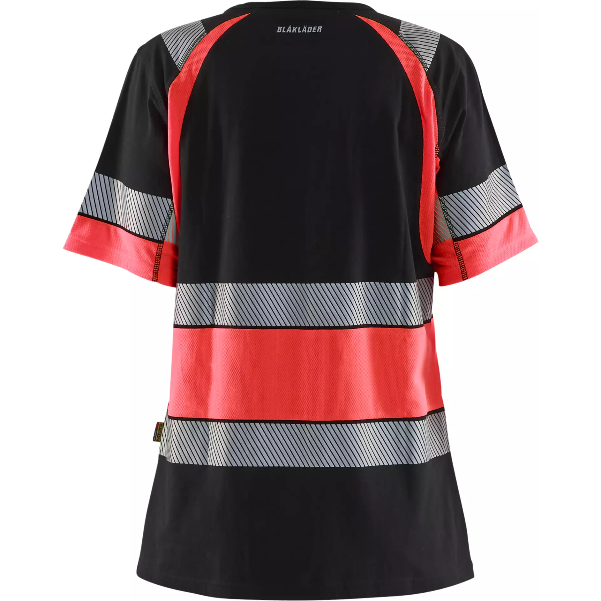 Blåkläder 341010309955, High Vis Women's T-Shirt, Black/High Vis Red, image 4