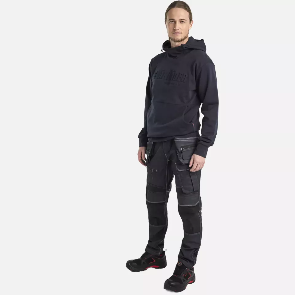 Blaklader 353011588600, 3D Kapuzen Sweatshirt, Dunkel Marineblau, image 5, gallery thumbnail
