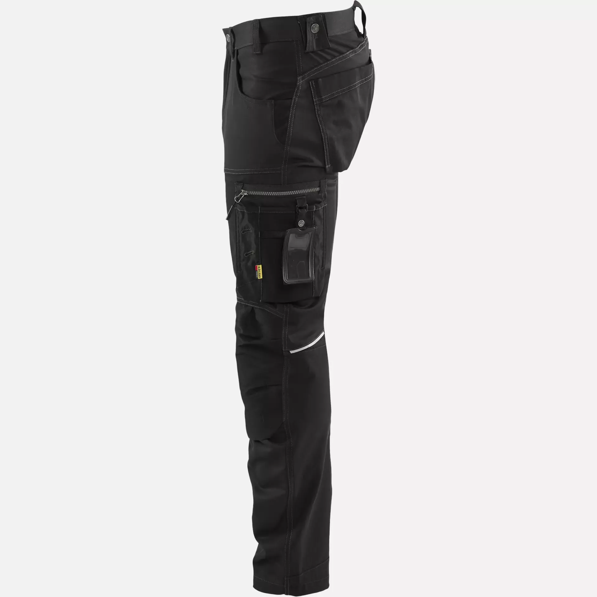 Blaklader 179918609900, Stretch Craftsman Work Trousers, Black, image 3