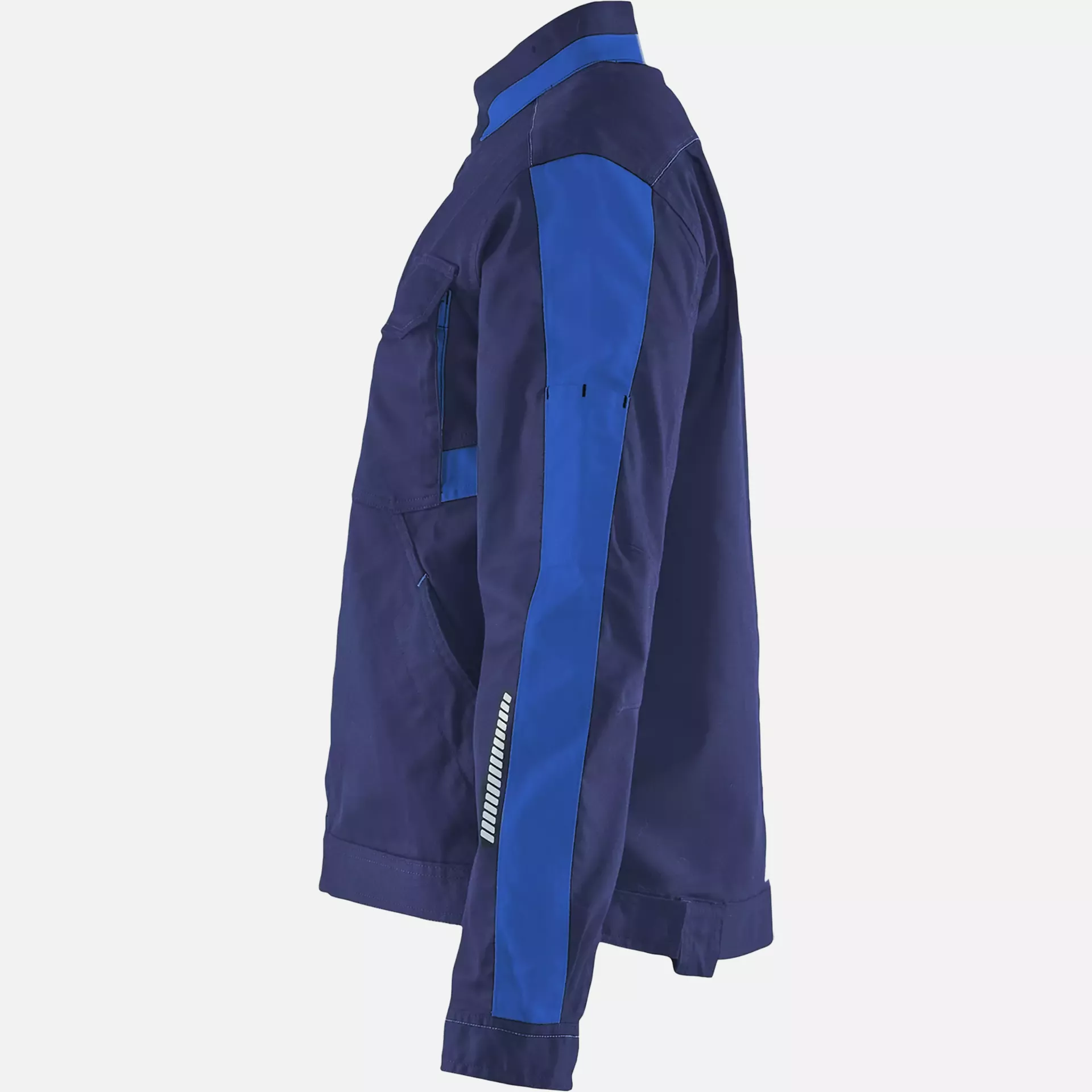 Blaklader 444318328985, Ladies Stretch Industry Jacket, Navy/Royal Blue, image 3
