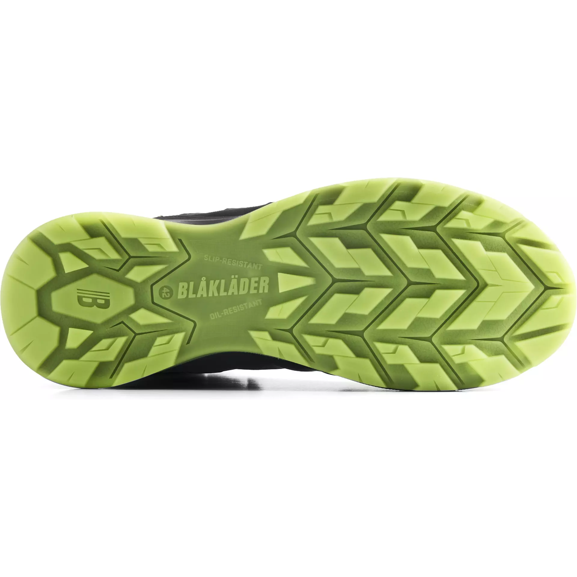 Blaklader 241300009943, SPRINTER Safety Shoe, Black/Lime Green, image 4