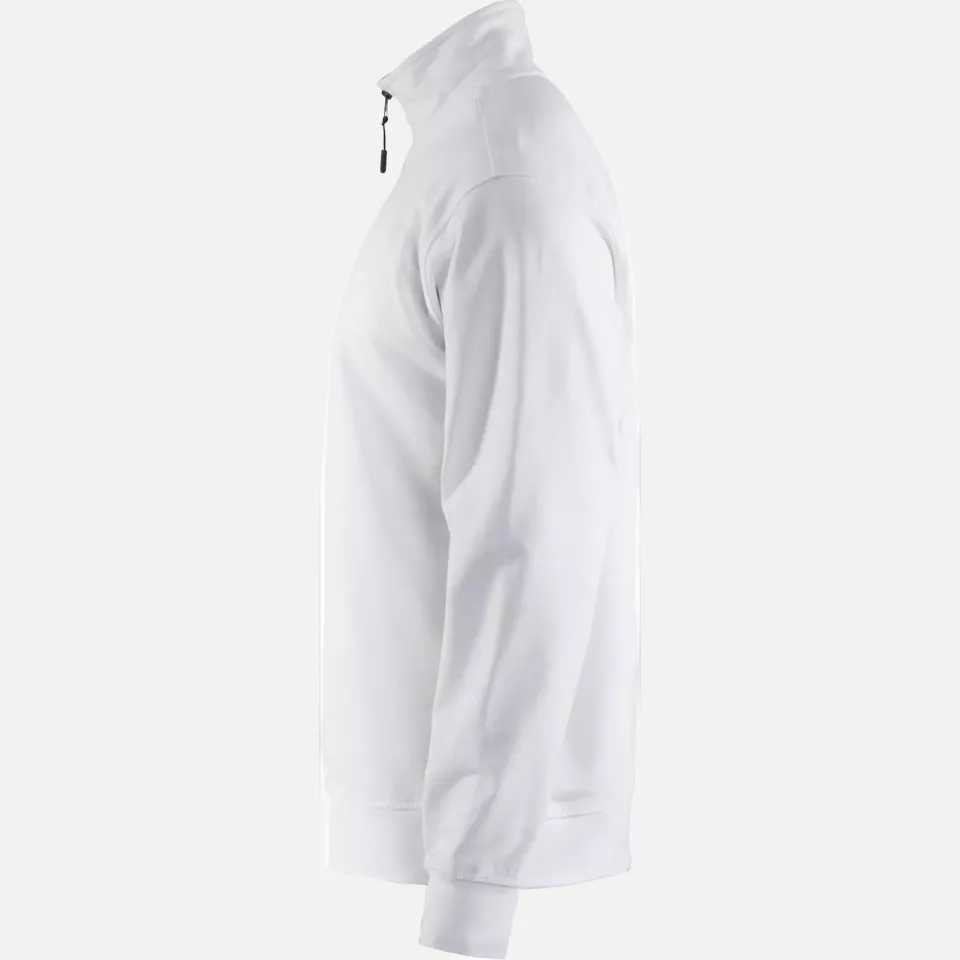 Blaklader 336911581000, Sweatshirt mit Half-Zip, Weiß, image 3, gallery thumbnail