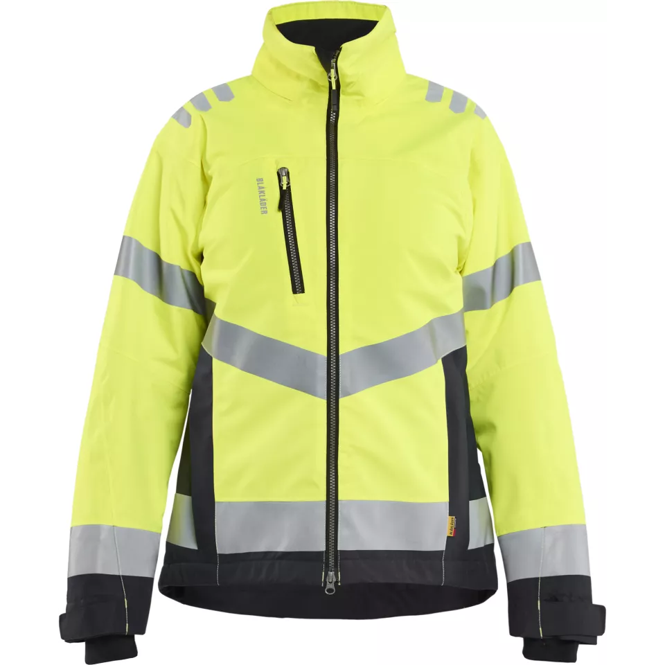 Blaklader 476219773399, Women's High Vis Winter Jacket Lightly Lined, High Vis Yellow/Black