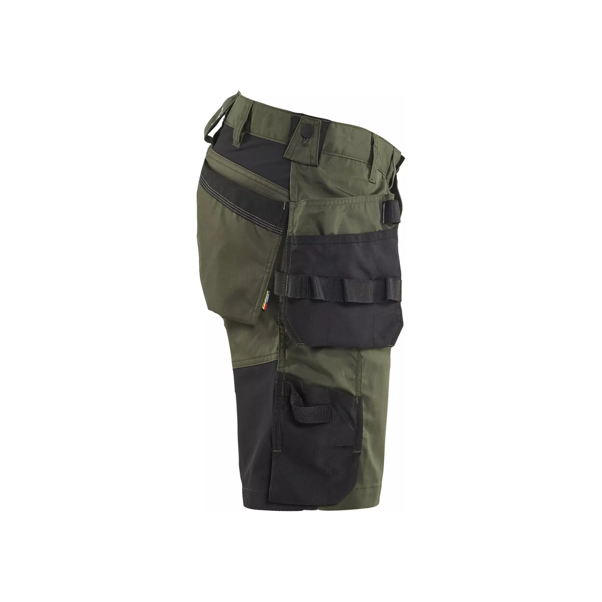 Blåkläder 175218324298, Stretch Handwerker Shorts, Waldgrün/Schwarz, image 3
