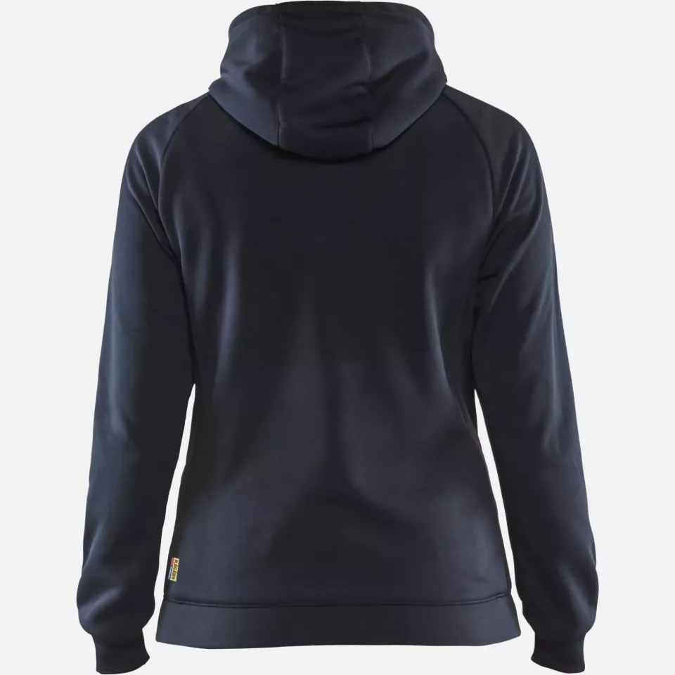 Blaklader 346425268699, Ladies Hybrid Sweatshirt, Dark Navy/Black, image 4, gallery thumbnail