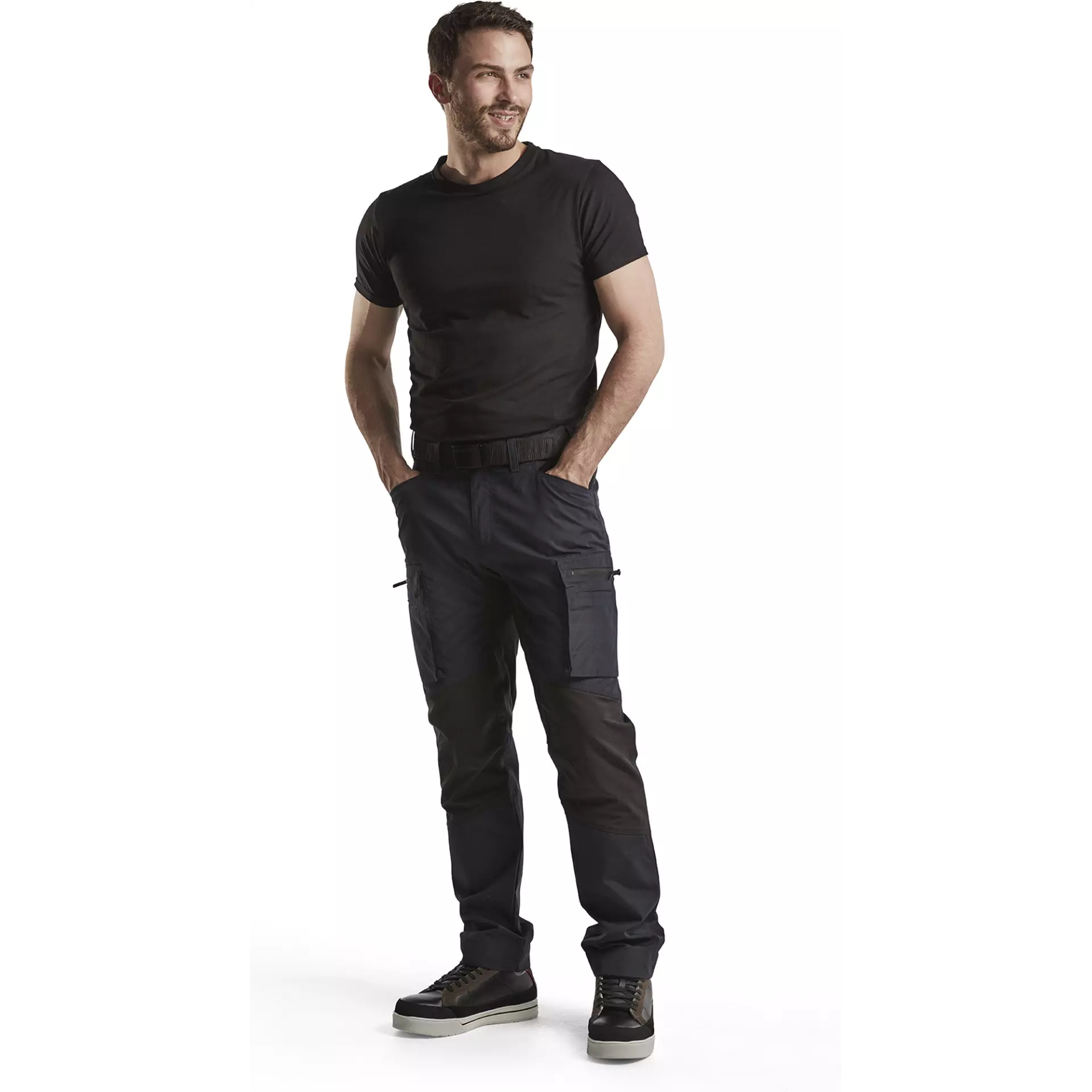 Blaklader 145918458699, Stretch Work Trousers, Dark Navy/Black, image 5