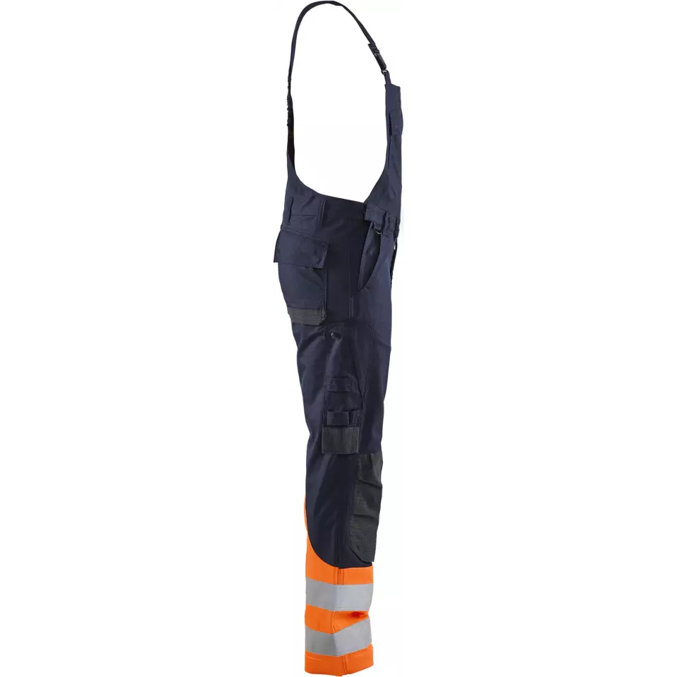 Blåkläder 288815138953, Multinorm Latzhose, Marineblau/Orange, image 2, gallery thumbnail