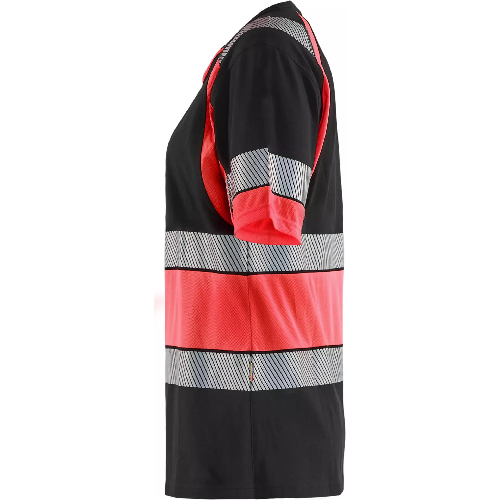Blåkläder 341010309955, High Vis Women's T-Shirt, Black/High Vis Red, image 3