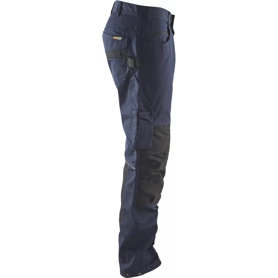 Blaklader 149513308699, Stretch Work Trousers, Dark Navy/Black, image 2, gallery thumbnail