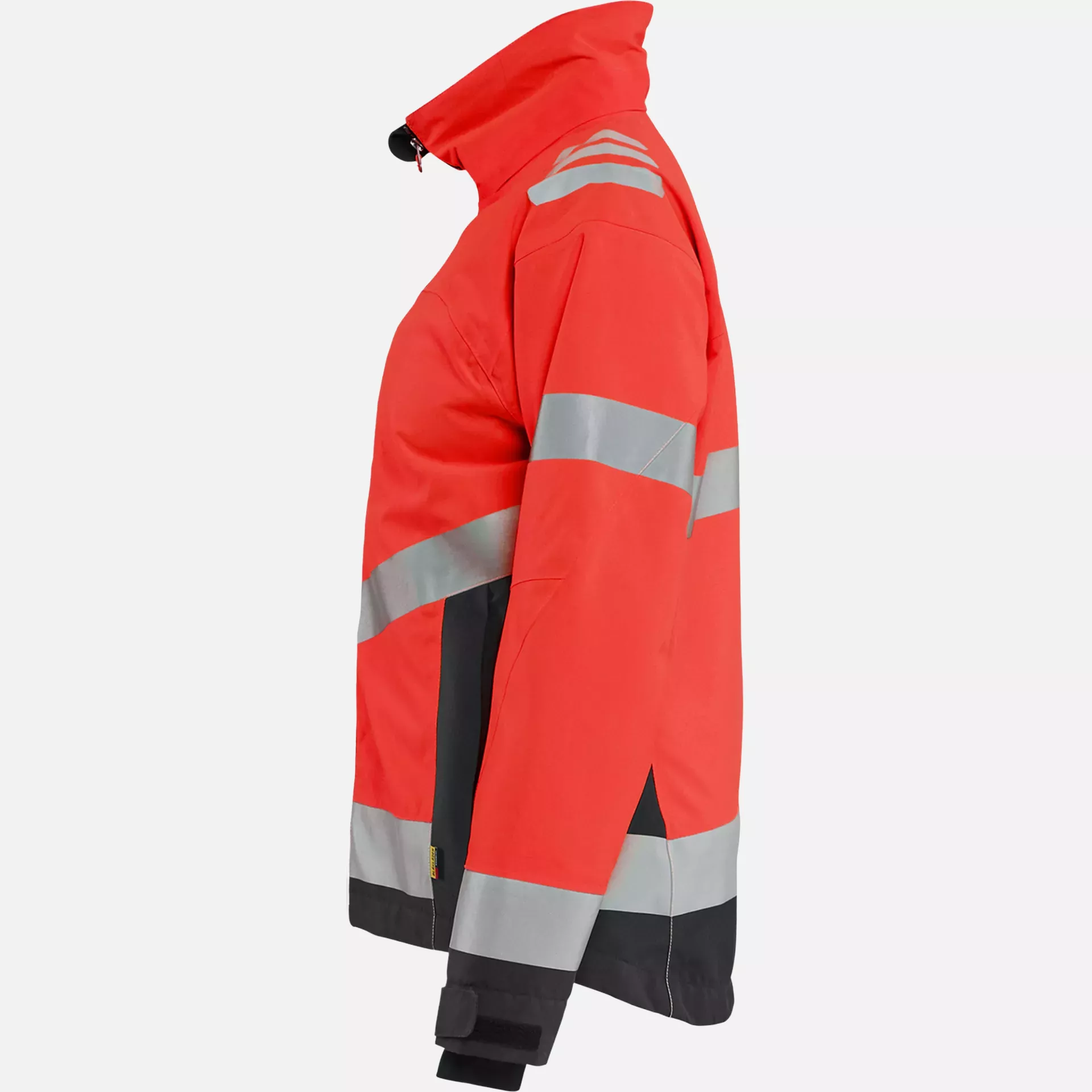 Blaklader 476219775599, Women's High Vis Winter Jacket Lightly Lined, High Vis Red/Black, image 3