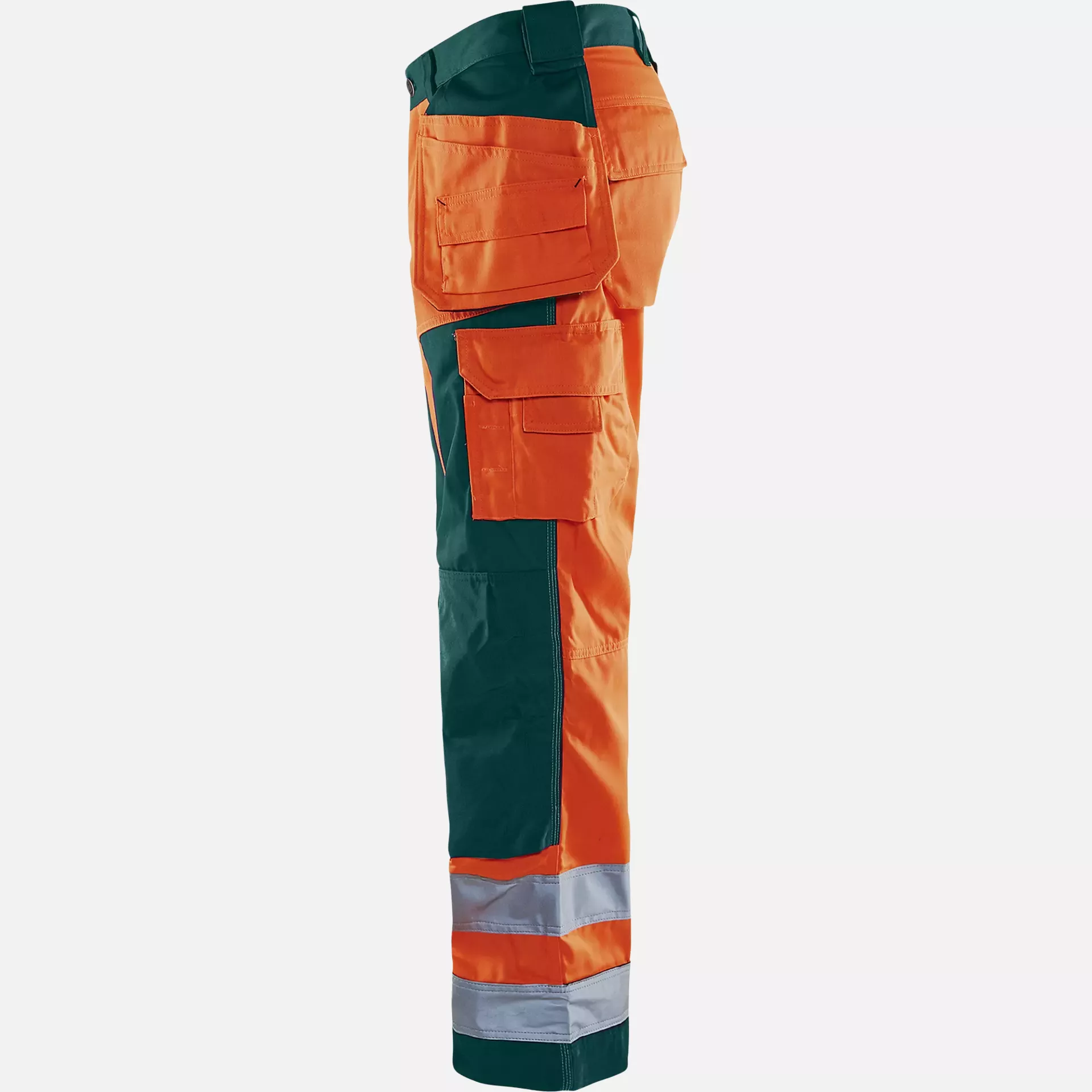 Blaklader 156818115349, High Vis Handwerker Arbeitshose, Orange/Grün, image 2