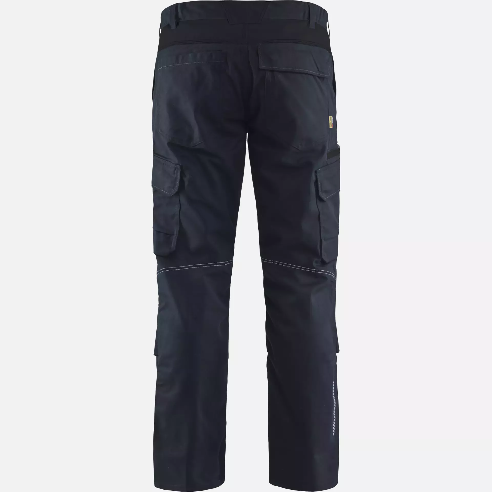 Blaklader 144818328699, Industry Stretch Work Trousers with Knee Pad Pockets, Dark Navy/Black, image 4