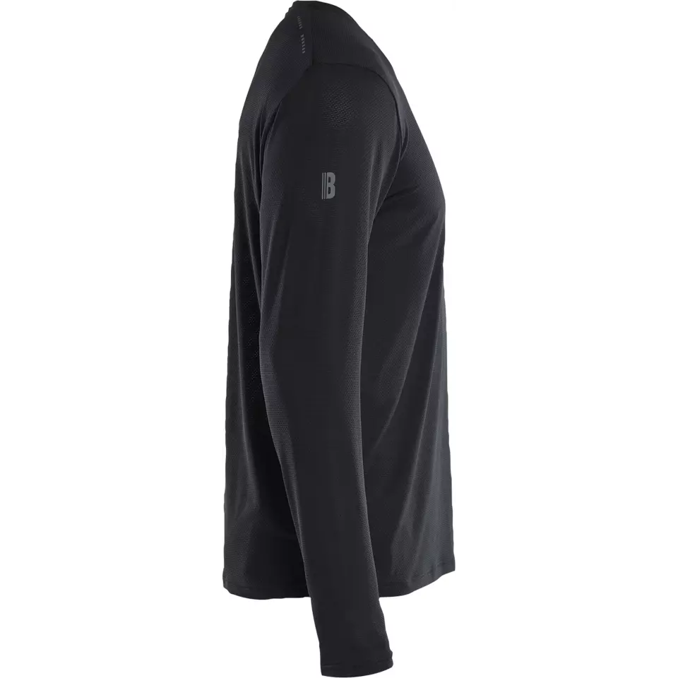 Blåkläder 342311269900, Functional UV Protection Long Sleeve Shirt, Black, image 2, gallery thumbnail