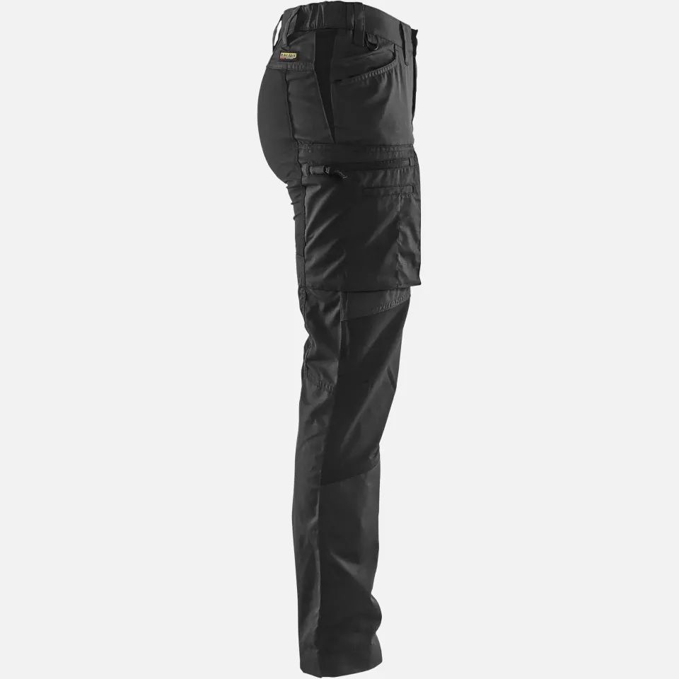 Blaklader 715918459900, Damen Stretch Arbeitshose, Schwarz, image 2, gallery thumbnail