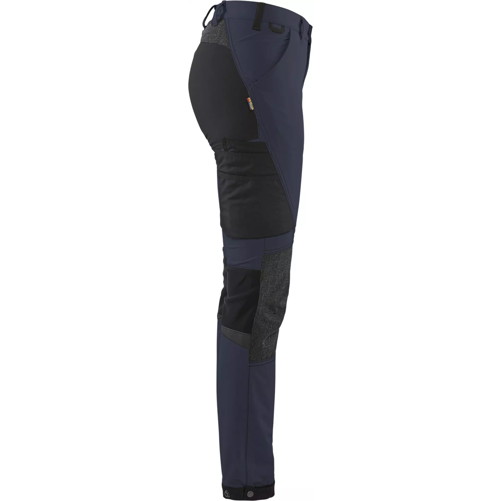 Blaklader 712216458699, Damen 4-Wege Stretch Arbeitshose, Dunkel Marineblau/Schwarz, image 2
